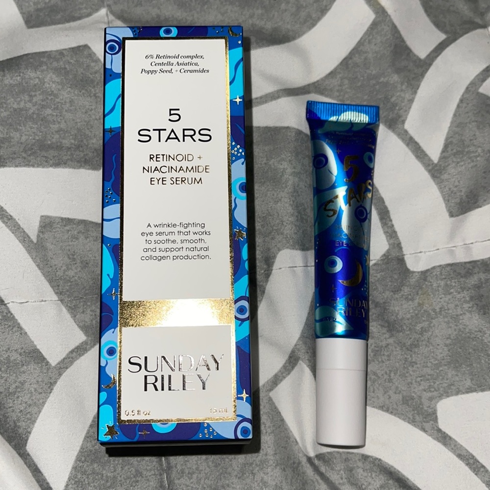 New Sunday Riley 5 Stars Retinoid & Niacinamide Eye Serum